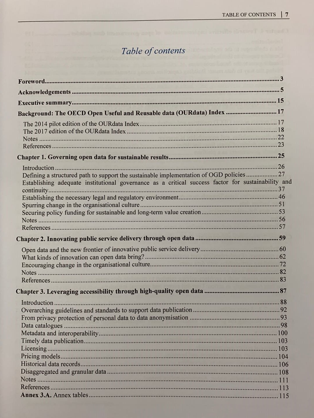 Open Government Data Report Enhancing Policy Maturity For Sustainable